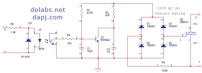 NC Solid State
            Relay or SSR